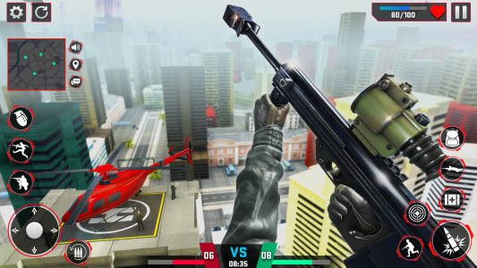 اسکرین شات 2 بازی FPS Sniper Shooter Battle Game