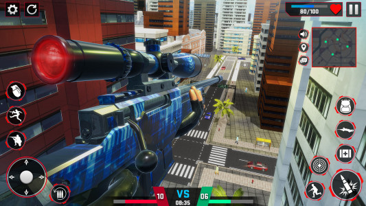 اسکرین شات 1 بازی FPS Sniper Shooter Battle Game