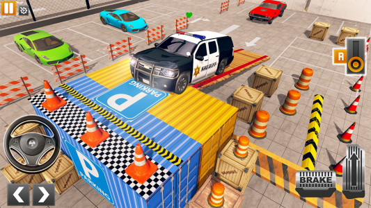 اسکرین شات برنامه Prado Car Parking Car Games 3D 3