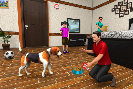 اسکرین شات بازی Pet Dog Family Adventure Games 3