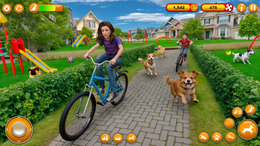 اسکرین شات بازی Pet Dog Family Adventure Games 4