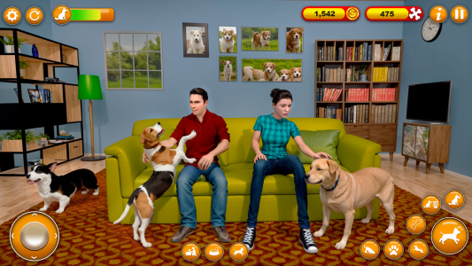 اسکرین شات بازی Pet Dog Family Adventure Games 2