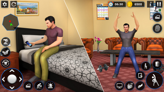 اسکرین شات بازی Virtual Dad Police Family Sim 1