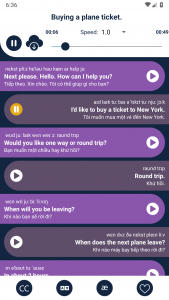 اسکرین شات 2 برنامه Learn English Listening