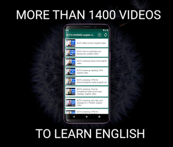 اسکرین شات برنامه Learn English by Videos 3