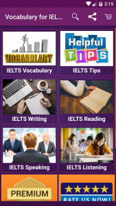 اسکرین شات برنامه Vocabulary for IELTS 1