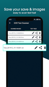 اسکرین شات برنامه OCR Text Scanner - Image to Text Converter 4