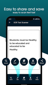 اسکرین شات برنامه OCR Text Scanner - Image to Text Converter 8