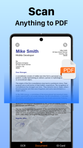 اسکرین شات 1 برنامه OCR Scanner: PDF Reader