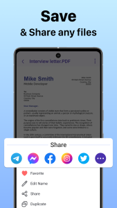 اسکرین شات 8 برنامه OCR Scanner: PDF Reader