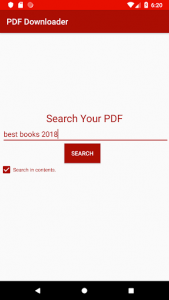 اسکرین شات برنامه PDF Downloader - PDF Search 1