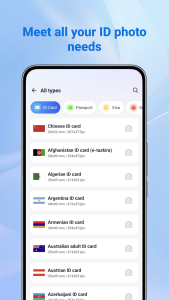 اسکرین شات 4 برنامه ID Photo - Easy ID Maker