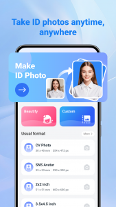 اسکرین شات برنامه ID Photo - Easy ID Maker 1