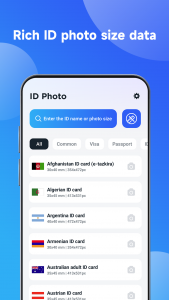 اسکرین شات برنامه ID Photo - Easy ID Maker 1