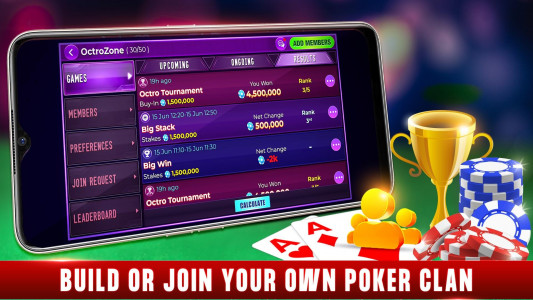اسکرین شات 7 بازی Octro Poker holdem poker games