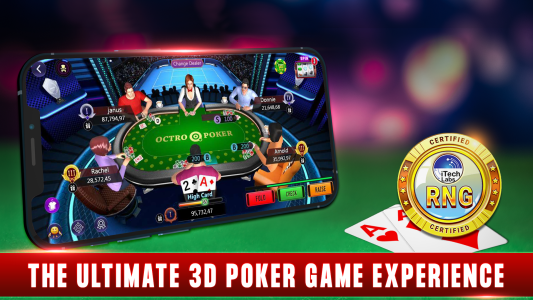 اسکرین شات 1 بازی Octro Poker holdem poker games
