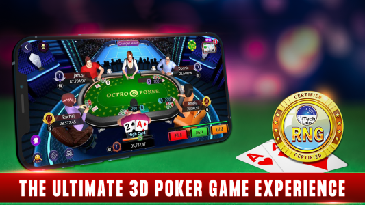 اسکرین شات بازی Octro Poker holdem poker games 1