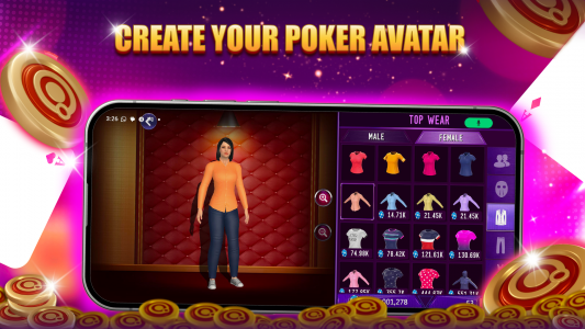 اسکرین شات 6 بازی Octro Poker holdem poker games