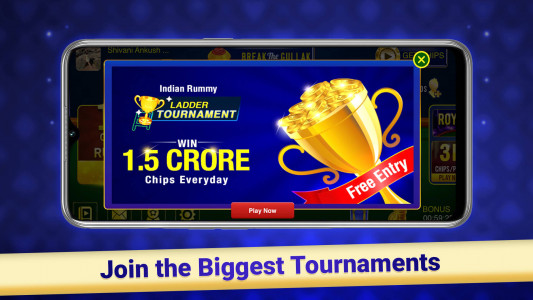 اسکرین شات 6 بازی Indian Rummy -Teen Patti Rummy