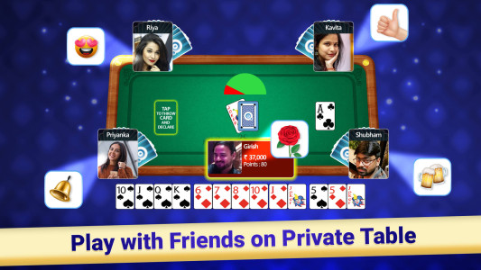 اسکرین شات 4 بازی Indian Rummy -Teen Patti Rummy
