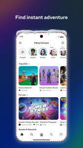 اسکرین شات 1 برنامه Meta Horizon
