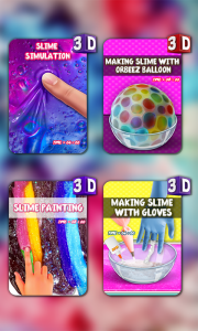 اسکرین شات 2 بازی Relaxing DIY Slime Making Game
