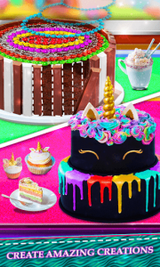 اسکرین شات بازی Real Cakes Cooking Game! Rainbow Unicorn Desserts 8