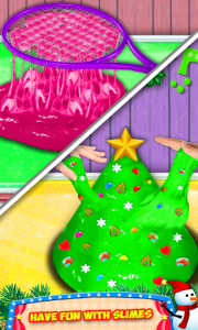 اسکرین شات بازی Glow In The Dark Christmas Slime Maker & Simulator 4