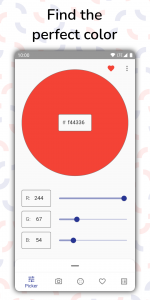 اسکرین شات برنامه Rgb color picker 1