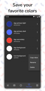 اسکرین شات برنامه Rgb color picker 4