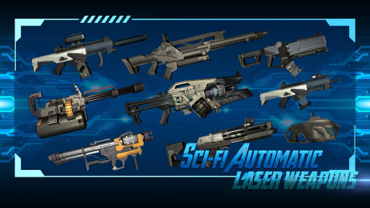 اسکرین شات بازی Sci-fi automatic laser weapons simulator 1