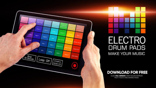 اسکرین شات بازی Electro Drum Pads loops DJ Music Maker 5
