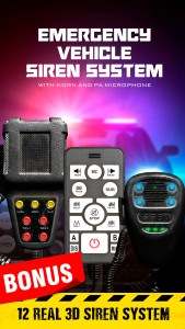 اسکرین شات 1 بازی Siren sounds set: siren system
