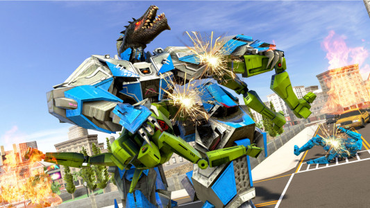 اسکرین شات 8 بازی Robot Car Permainan Robot Game