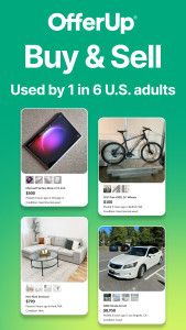 اسکرین شات 1 برنامه OfferUp: Buy. Sell. Simple.