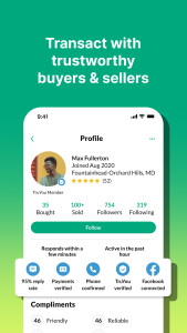 اسکرین شات 5 برنامه OfferUp: Buy. Sell. Simple.