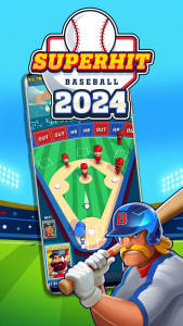 اسکرین شات بازی Super Hit Baseball 1