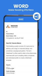 اسکرین شات 3 برنامه All Document Reader and Viewer