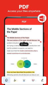 اسکرین شات 2 برنامه All Document Reader and Viewer