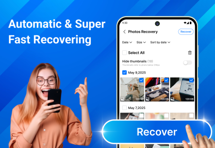 اسکرین شات 3 برنامه All Recovery - Photos, Videos