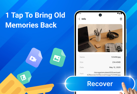 اسکرین شات 4 برنامه All Recovery - Photos, Videos