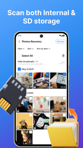 اسکرین شات 4 برنامه All Recovery - Photos, Videos