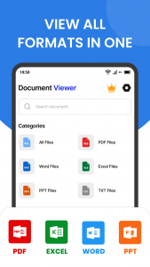 اسکرین شات 2 برنامه All Documents Viewer