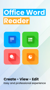 اسکرین شات 1 برنامه Word Document: DOCX, PDF, XLSX