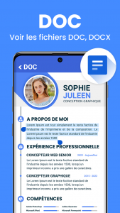 اسکرین شات برنامه Docx Reader - PDF, XLSX, PPTX 2