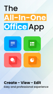اسکرین شات برنامه Office App - DOCX, PDF, XLSX 1