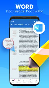 اسکرین شات 3 برنامه All Document Reader: View PDF