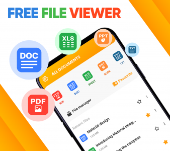 اسکرین شات 7 برنامه Word-Excel-PDF-PPT Docs Reader