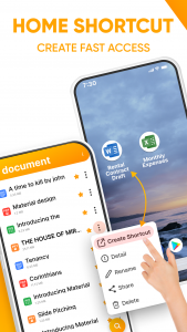 اسکرین شات 6 برنامه Word-Excel-PDF-PPT Docs Reader