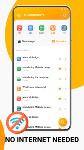 اسکرین شات 6 برنامه Word-Excel-PDF-PPT Docs Reader
